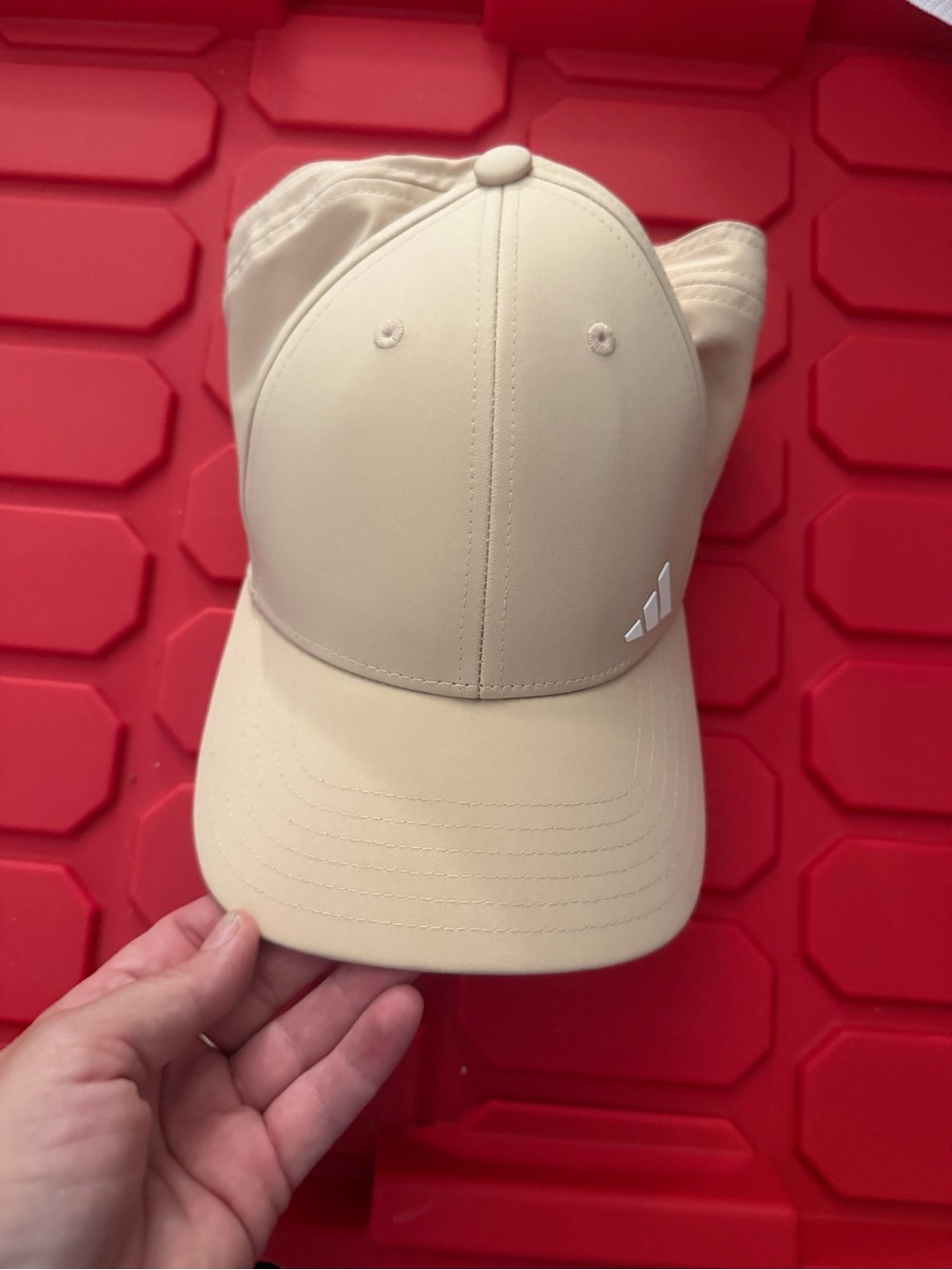 Adidas AEROREADY Beige Performance Adjustable Baseball Cap
